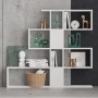 Bookshelf Karlin - White White
