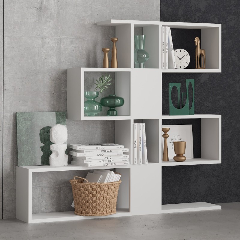 Bookshelf Karlin - White White