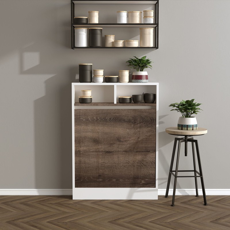 Πτυσσόμενο Τραπέζι Κουζίνας - Bracked - Χρώμα Patara - 70x15x90εκ