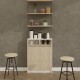 Folding Table Bracked - Travertine Travertine Folding Table Bracked - Travertine Travertine