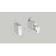 Bathroom Cabinet Smart - White White Hanah Home Bathroom Cabinet Smart - White White