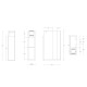 Bathroom Cabinet Paper - White White