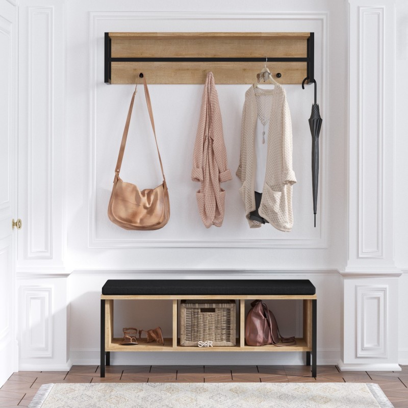 Hall Stand Shana Oak
Black