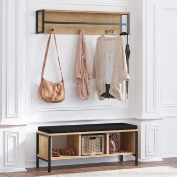 Hall Stand Shana Oak
Black