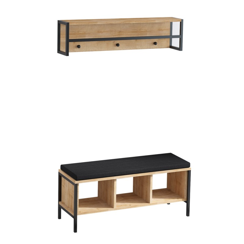 Hall Stand Shana Oak
Black