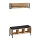 Hall Stand Shana Oak
Black Hall Stand Shana Oak
Black