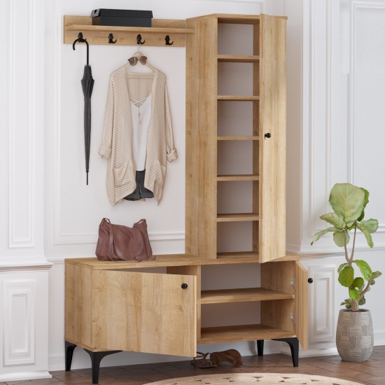 Hall Stand Lex Oak
Black Hall Stand Lex Oak
Black