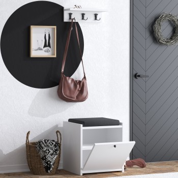 Hall Stand Tinky White