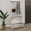 Hall Stand Boby - Carrara Marble Carrara Marble