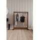 Hall Stand Salvitor - Walnut Walnut Hall Stand Salvitor - Walnut Walnut