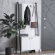 Hall Stand Lole - Black, White Black
White Hall Stand Lole - Black, White Black
White