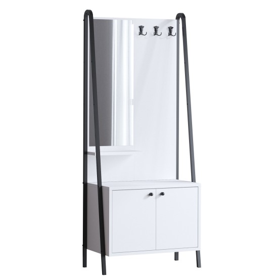Hall Stand Lole - Black, White Black
White Hall Stand Lole - Black, White Black
White