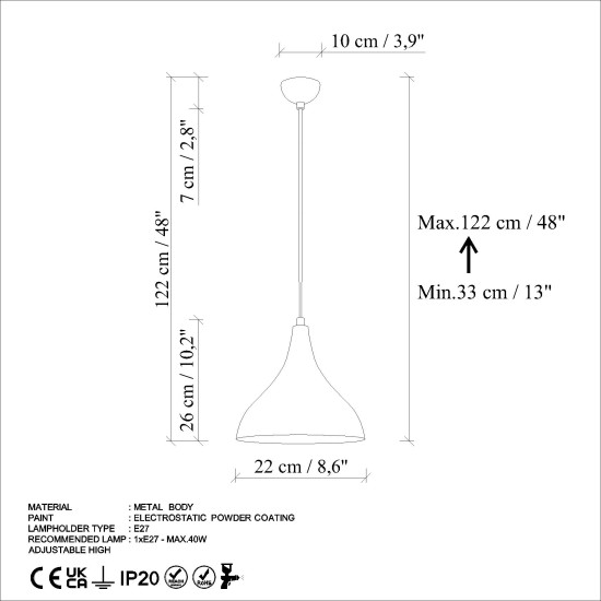 Chandelier BITLIS-N-1395-RETRO Antiquation Chandelier BITLIS-N-1395-RETRO Antiquation