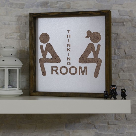 Decorative Framed MDF Painting KZM030 Brown
White Wallxpert Decorative Framed MDF Painting KZM030 Brown
White