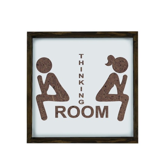 Decorative Framed MDF Painting KZM030 Brown
White Wallxpert Decorative Framed MDF Painting KZM030 Brown
White