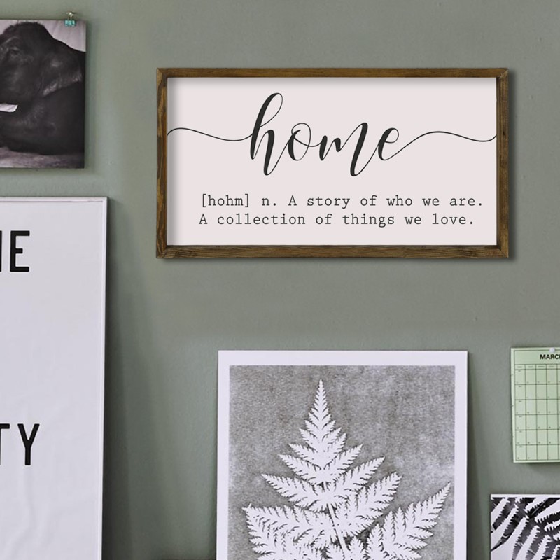 Decorative Framed MDF Painting KZM318 Brown
White
Black