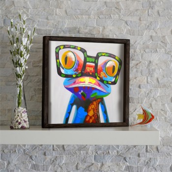 Decorative Framed MDF Painting KZM522 Multicolor