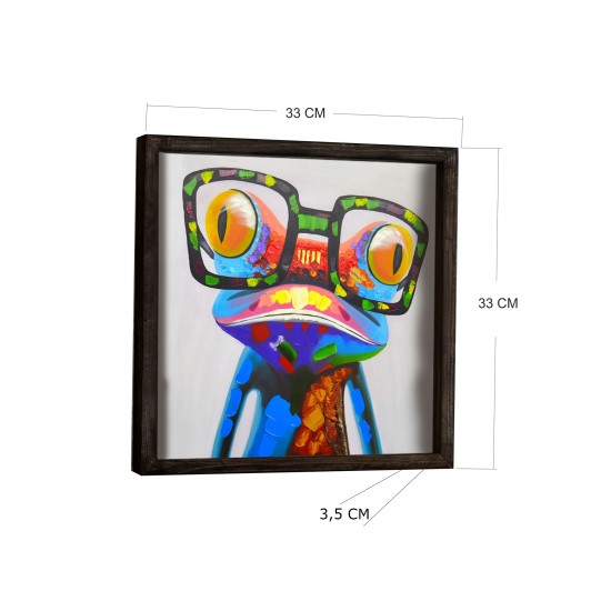 Decorative Framed MDF Painting KZM522 Multicolor Wallxpert Decorative Framed MDF Painting KZM522 Multicolor
