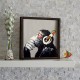 Wallxpert Decorative Framed MDF Painting KZM670 Multicolor