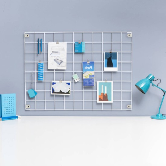 Decorative Metal Wall Accessory WR001 White Decorative Metal Wall Accessory WR001 White