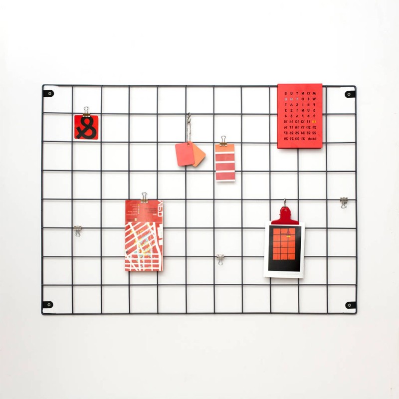 Decorative Metal Wall Accessory WR002 Black