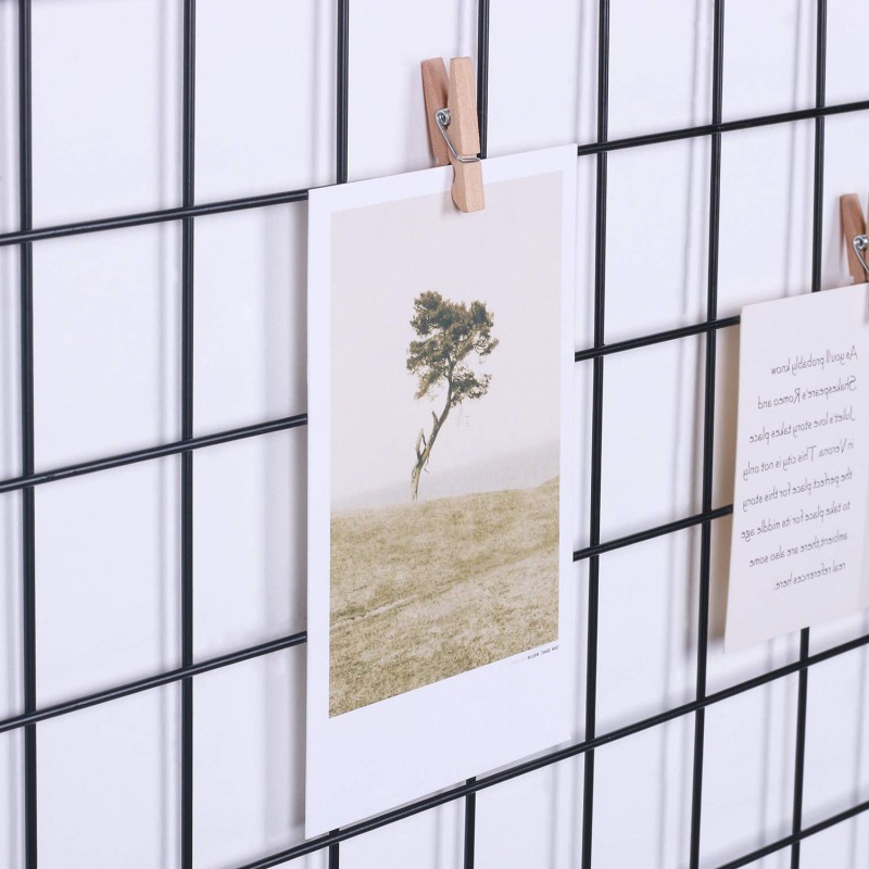 Decorative Metal Wall Accessory WR002 Black