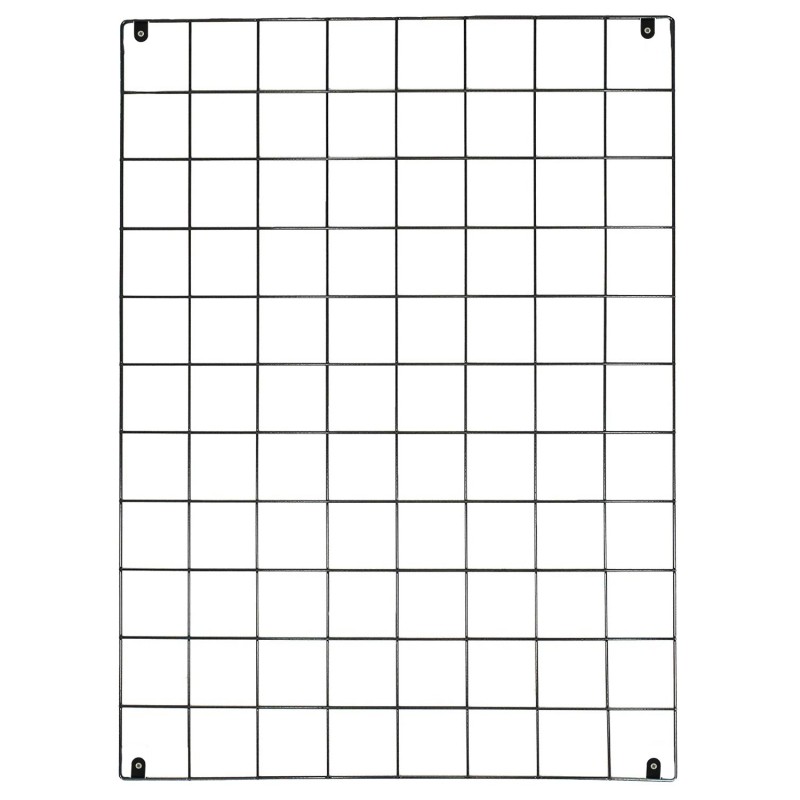 Decorative Metal Wall Accessory WR002 Black