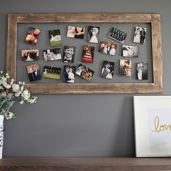 Wooden Photo Hanger RAF135 Brown