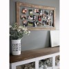 Wallxpert Wooden Photo Hanger RAF135 Brown