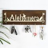 Wallxpert Wooden Key Holder LAZ157 Multicolor