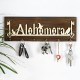 Wooden Key Holder LAZ157 Multicolor Wallxpert Wooden Key Holder LAZ157 Multicolor