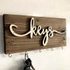 Wooden Key Holder LAZ159 Multicolor