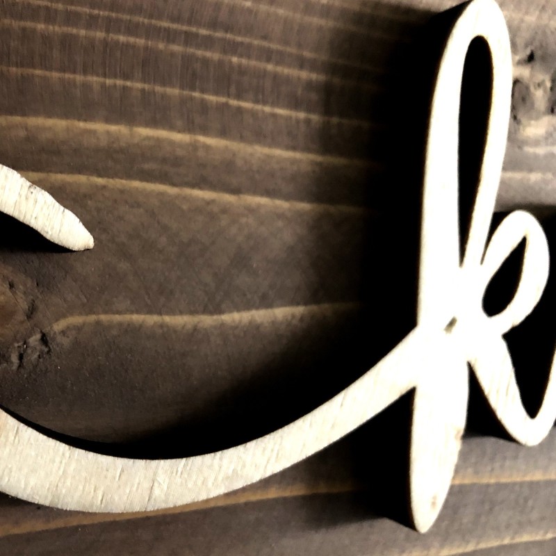 Wooden Key Holder LAZ159 Multicolor