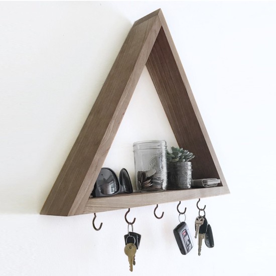 Wallxpert Key Holder AA149 Walnut