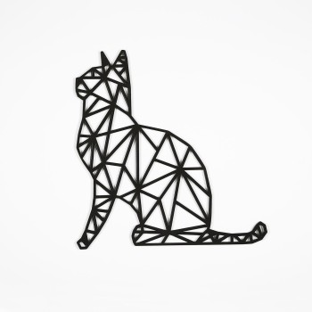 Decorative Wooden Wall Accessory MTK013 v2 Black