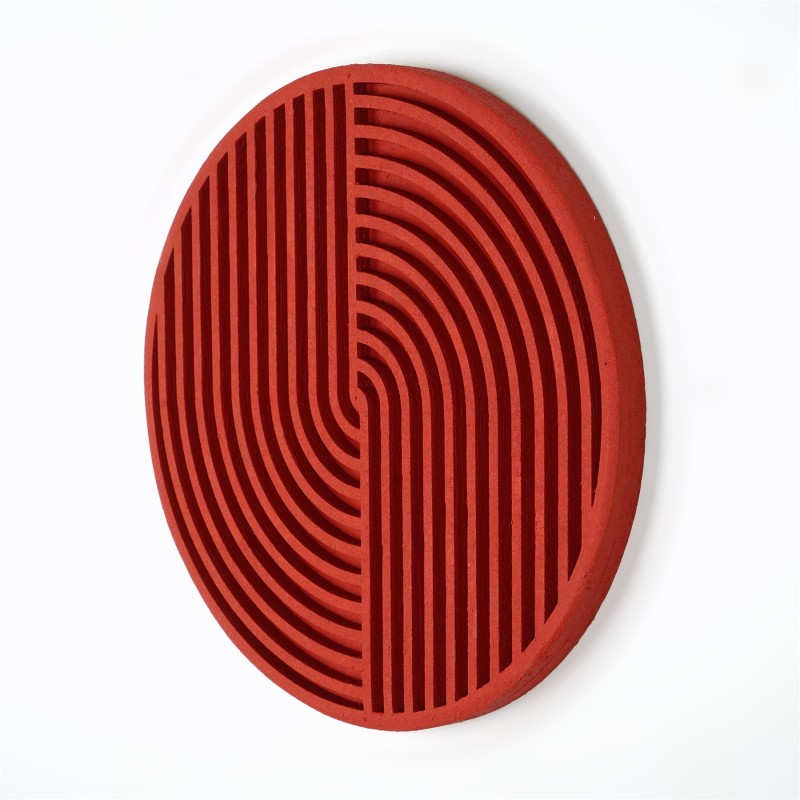 Wallxpert Decorative Wall Accessory ART128 Red