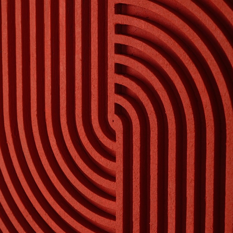 Wallxpert Decorative Wall Accessory ART128 Red