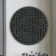 Decorative Wall Accessory ART139 Black Wallxpert Decorative Wall Accessory ART139 Black