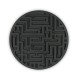 Decorative Wall Accessory ART139 Black Wallxpert Decorative Wall Accessory ART139 Black