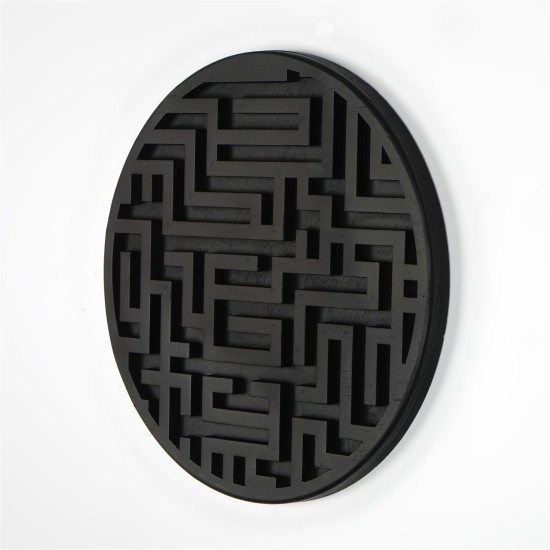 Decorative Wall Accessory ART139 Black Wallxpert Decorative Wall Accessory ART139 Black