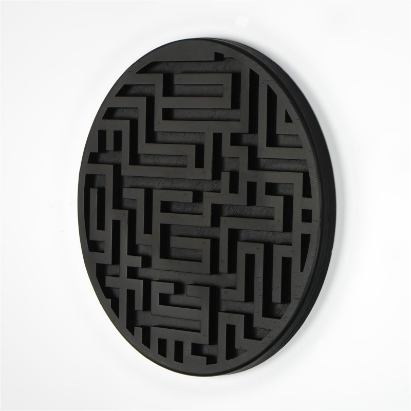 Wallxpert Decorative Wall Accessory ART139 Black