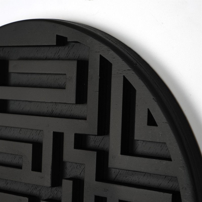 Wallxpert Decorative Wall Accessory ART139 Black