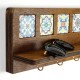 Wall Shelf LAZ163 Walnut Wall Shelf LAZ163 Walnut