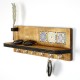 Wall Shelf LAZ166 Walnut Wallxpert Wall Shelf LAZ166 Walnut