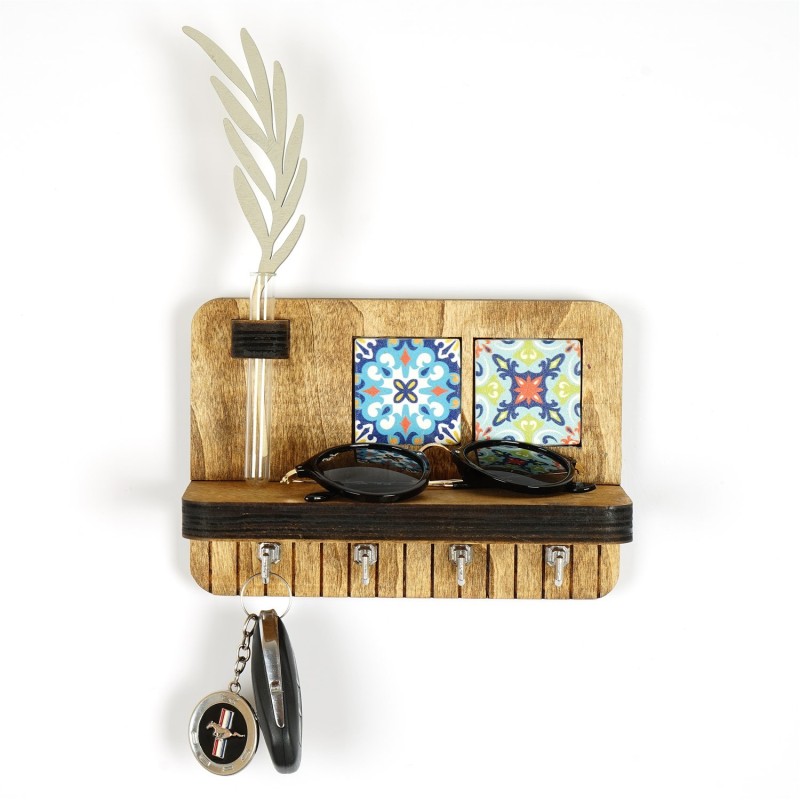 Wall Shelf LAZ170 Walnut