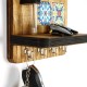 Wall Shelf LAZ170 Walnut Wall Shelf LAZ170 Walnut