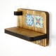 Wall Shelf LAZ170 Walnut Wall Shelf LAZ170 Walnut