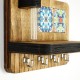 Wall Shelf LAZ170 Walnut Wall Shelf LAZ170 Walnut