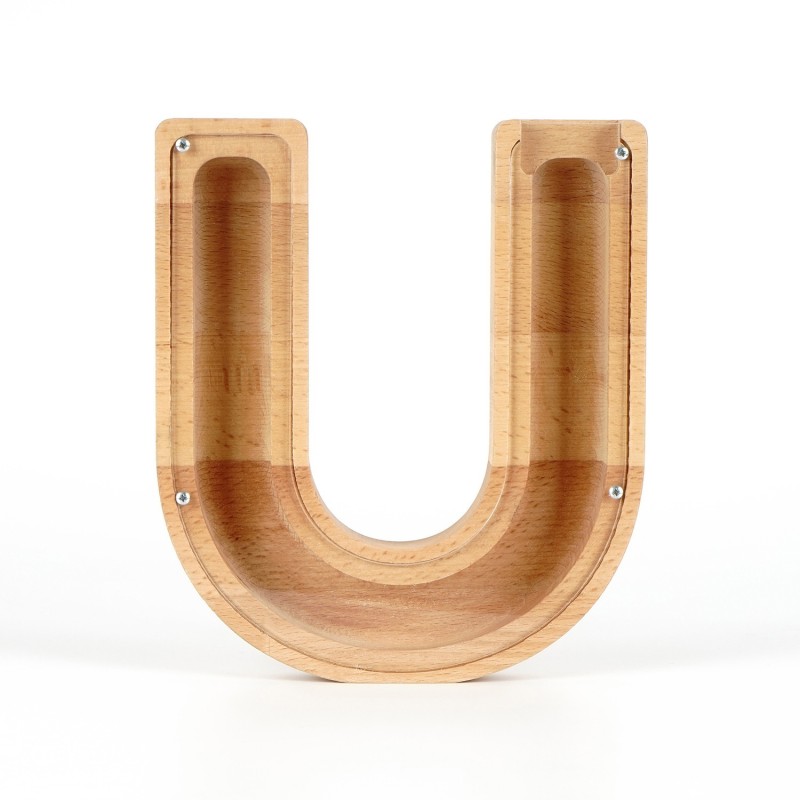 Aberto Design Decorative Penny Bank HAKUMU Brown
White