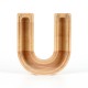 Aberto Design Decorative Penny Bank HAKUMU Brown
White